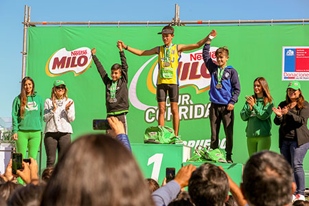 Más de 4.000 niños y niñas dijeron #MeLaPuedo en la Corrida MILO en Osorno