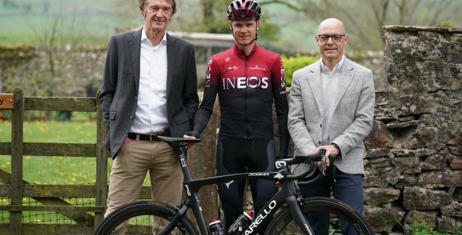 Chris Froome y Jim Ratcliffe