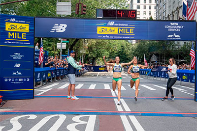 NB Milla Urbana Circuito Sudamericano presente en la Milla de la 5ª Avenida en New York
