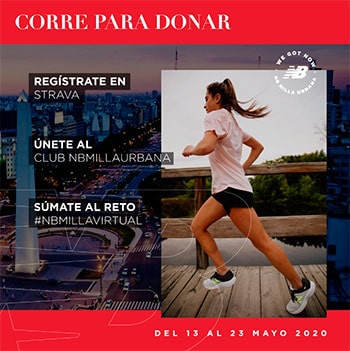 New Balance y Milla Urbana ponen en marcha un nuevo reto: NB Milla Virtual
