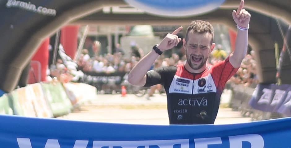 Sam Laidlow entrando en meta