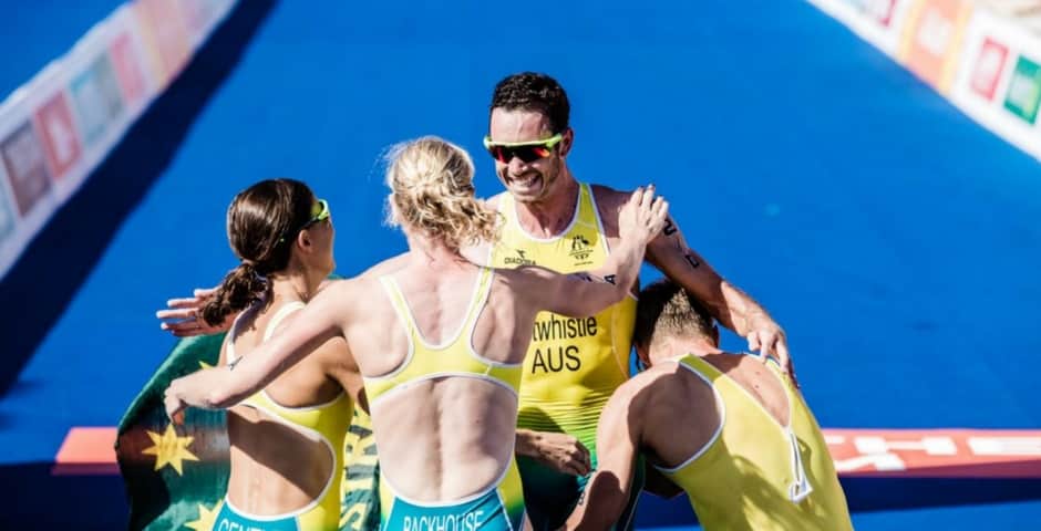 relevos mixtos de triatlón tokio 2020