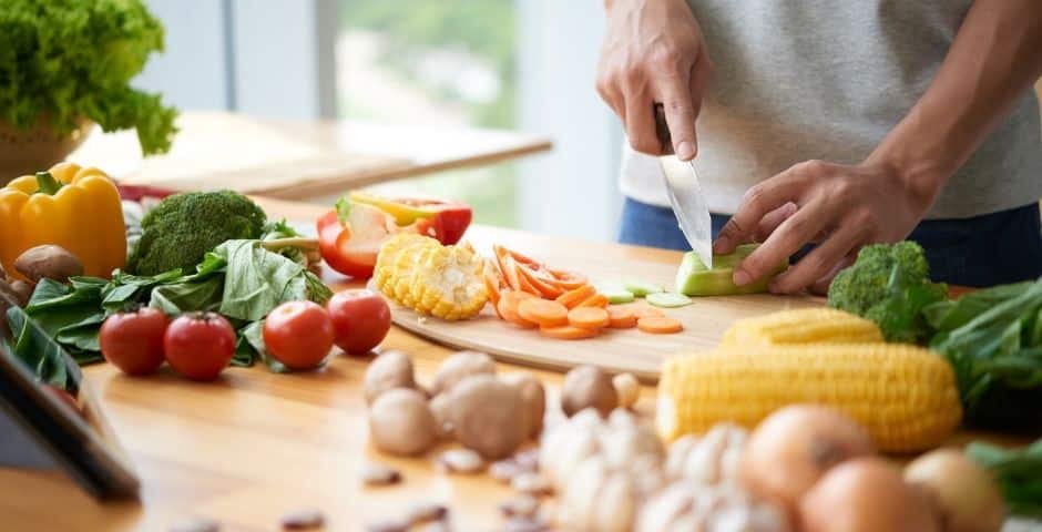 comida vegetariana