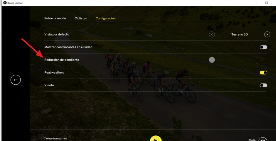 Bkool Real Weather
