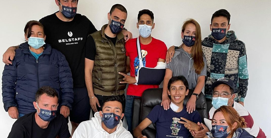 Egan Bernal Alta médica
