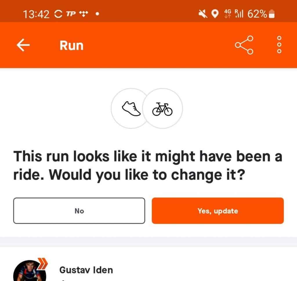 strava gustav iden