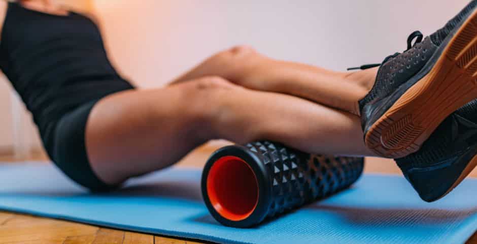 liberación miofascial foam roller