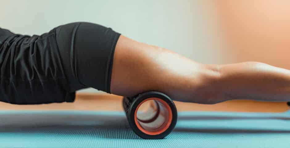 liberación miofascial foam roller