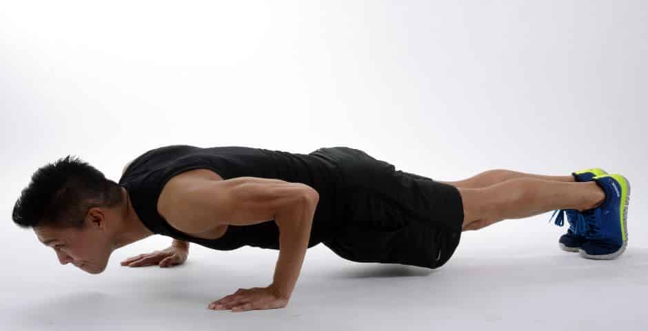 flexiones de brazos