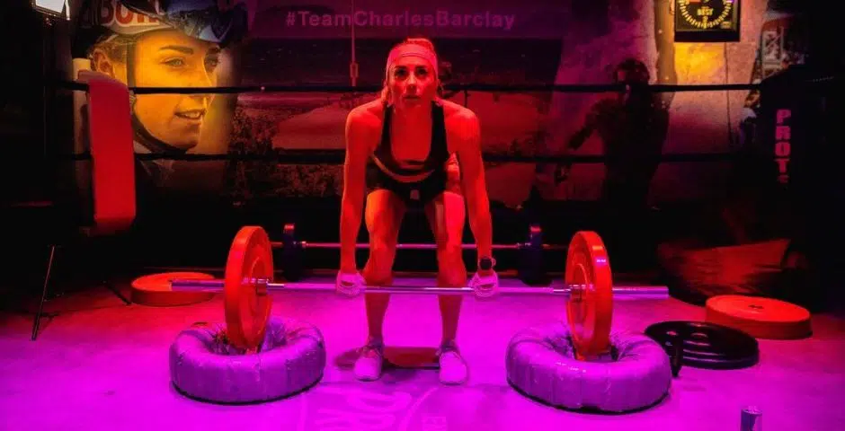 entrenamiento de pesas triatlón