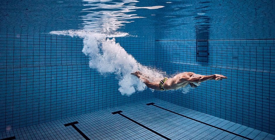 Daniel Baekkegard natación