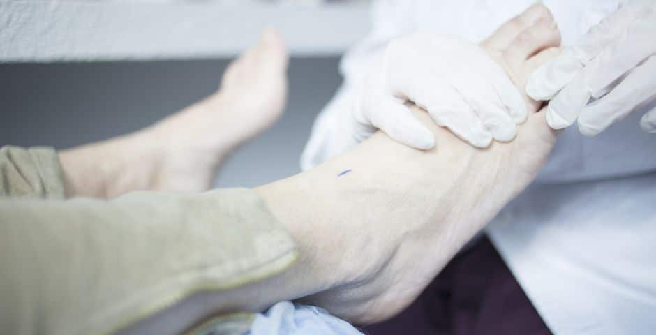 dolor empeine de pie
