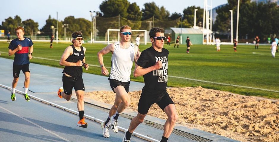 Jonny Brownlee carrera a pie