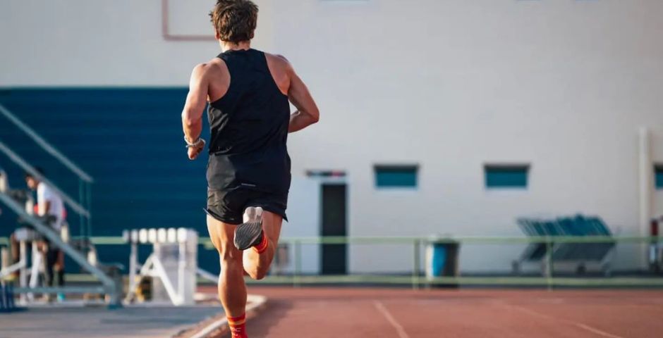 Pablo Dapena carrera a pie pista