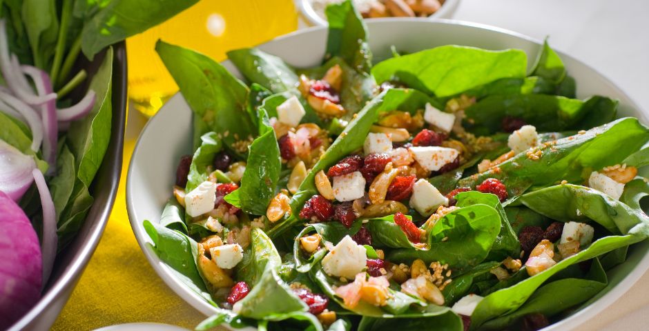 Ensalada espinacas