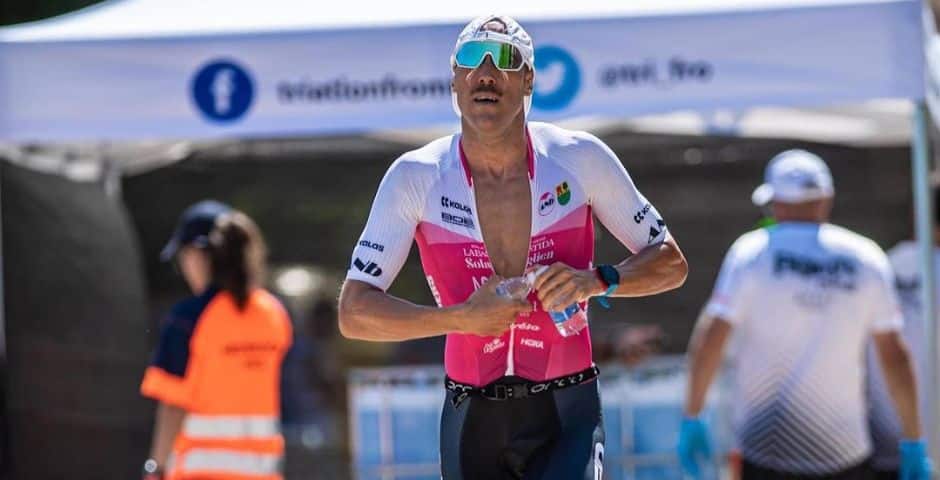 Emilio Aguayo carrera a pie Triatlón Frómista