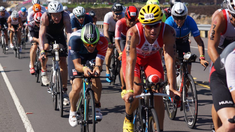 ciclismo kona drafting ironman
