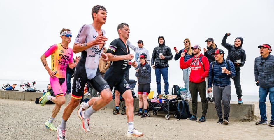 marten van riel rico bogen kyle smith t100 triathlon