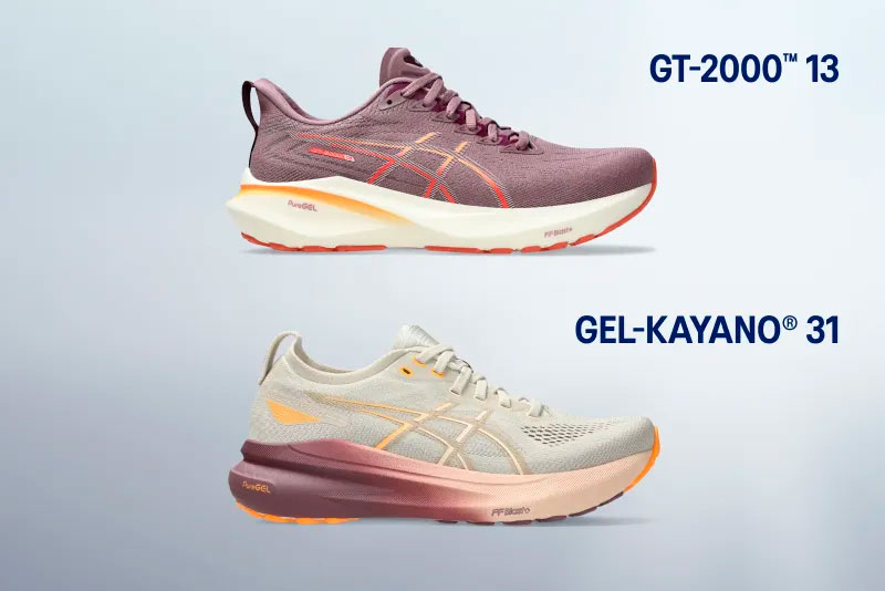 Comparación: ASICS GT-2000 13 y ASICS GEL-KAYANO 31