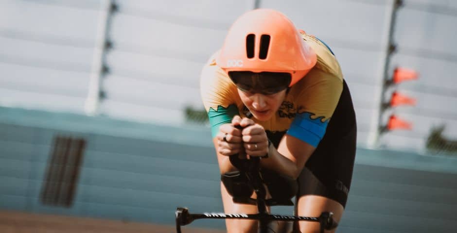 sara pérez stack y reach bicicleta triatlón