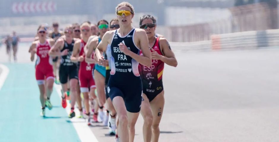 Cassandre Beaugrand carrera a pie