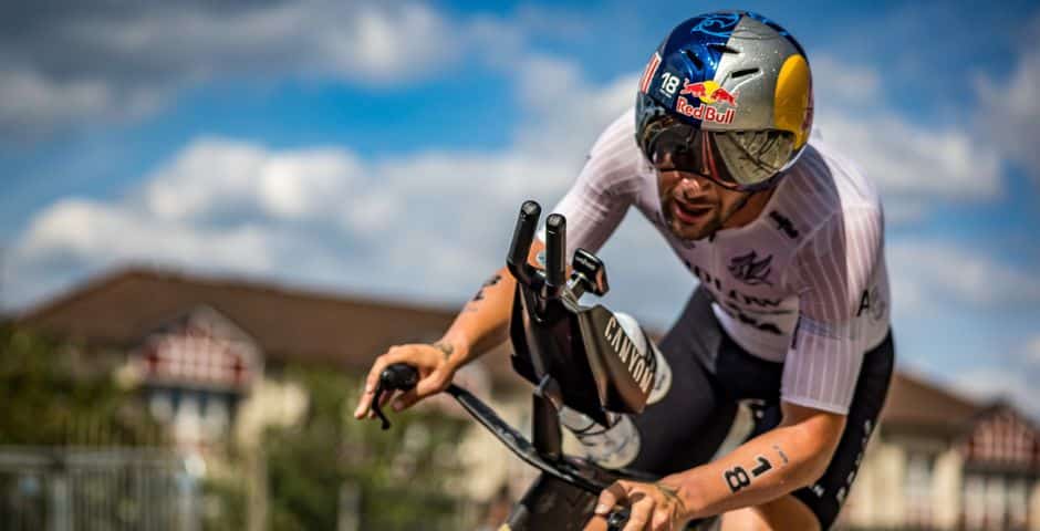 Sam Laidlow accesorios bicicleta triatlón