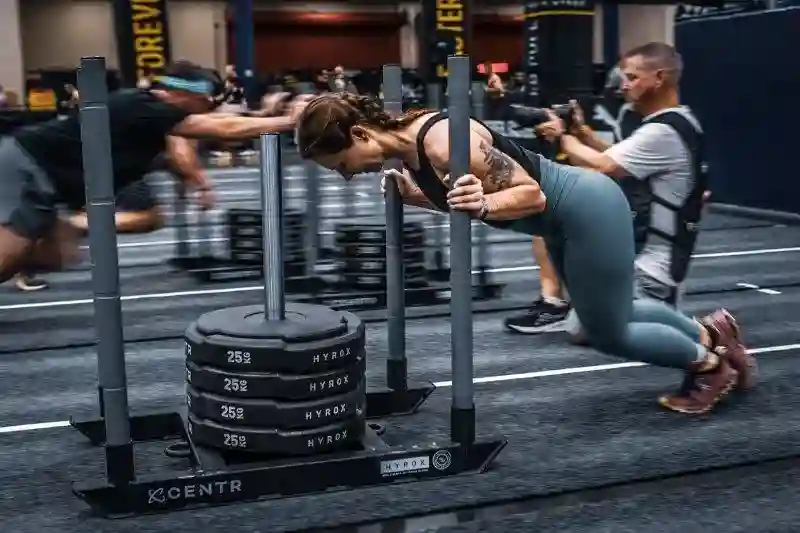 sled push hyrox