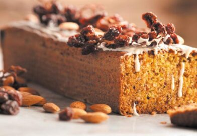 Budín de zanahoria y almendras –
